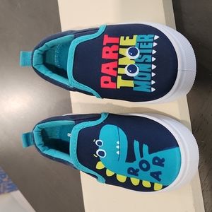 Brand new size 8 Okilol boys slip ons.